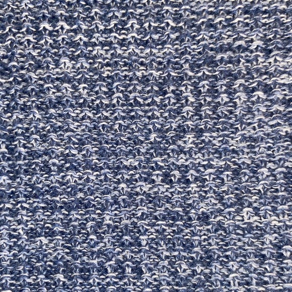 JEANNE PIERRE Light Blue Cable Knit Crewneck Sweater - Picture 9 of 10